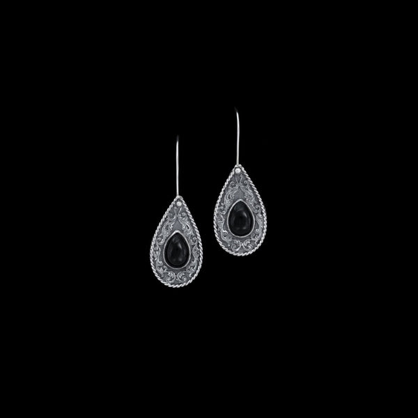 Vogt Silversmiths Earrings NEW! The Midnight Luna Earrings