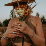 Vogt Silversmiths Rings The Floralita Cactus Ring
