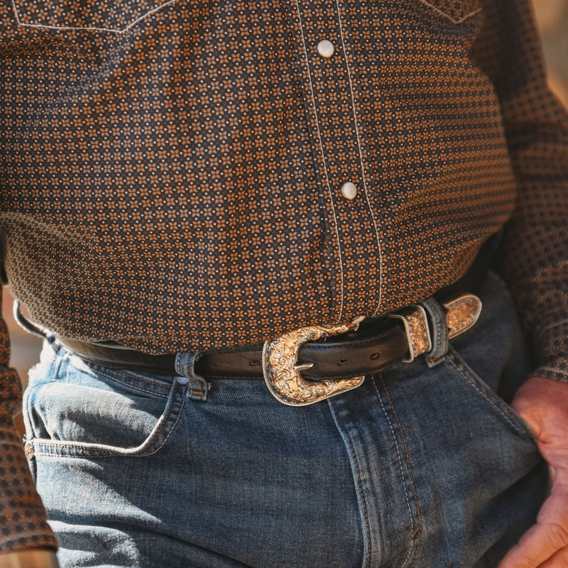 Vogt Silversmiths 1" Buckle Sets The Grand Rancher