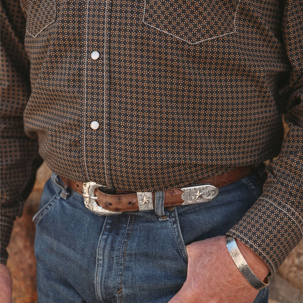 Vogt Silversmiths 1" Buckle Sets The Grand Star
