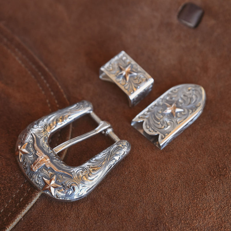 Vogt Silversmiths 1" Buckle Sets The Grand Star