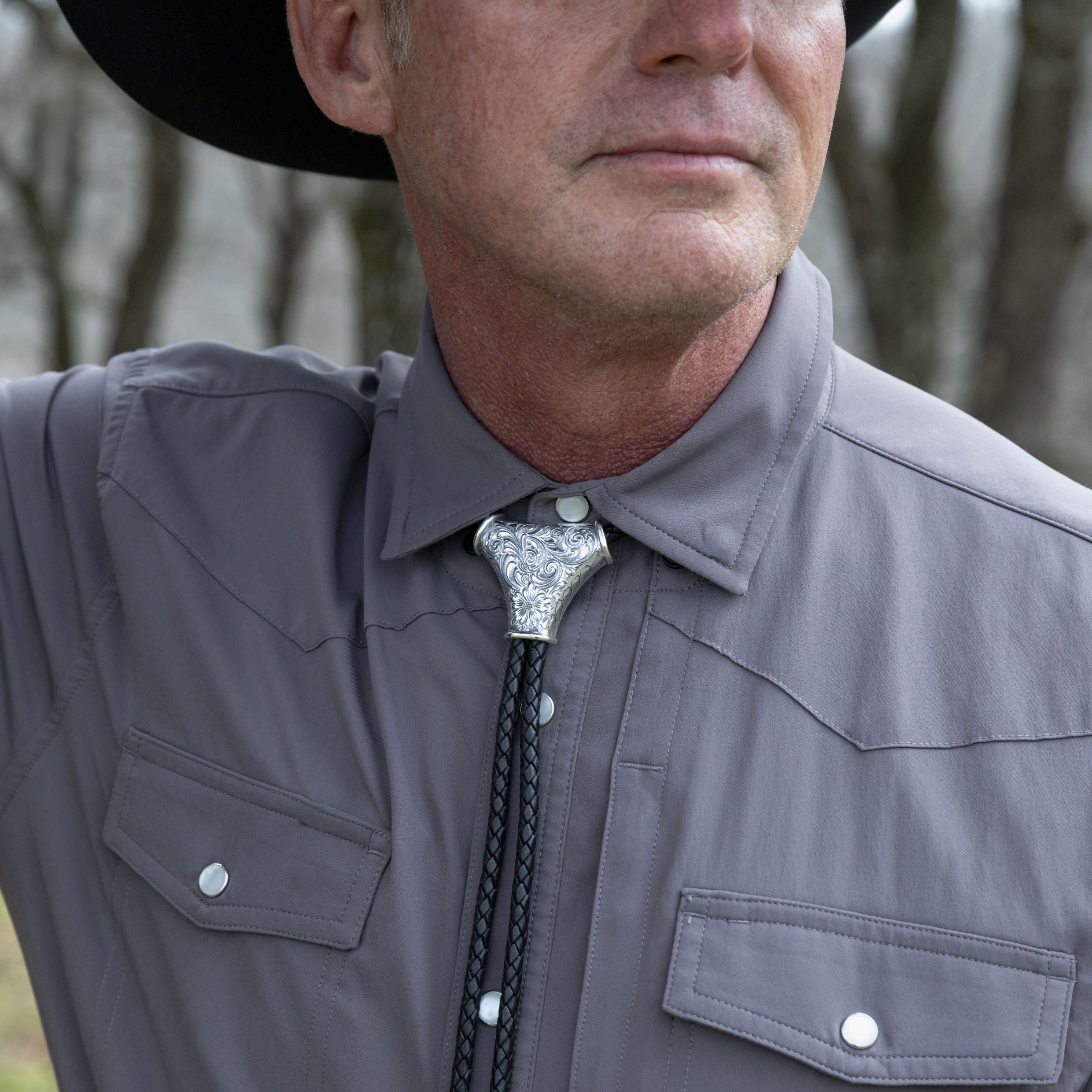 Bolo Bullets The Engraved Blossom Bolo – Vogt Silversmiths