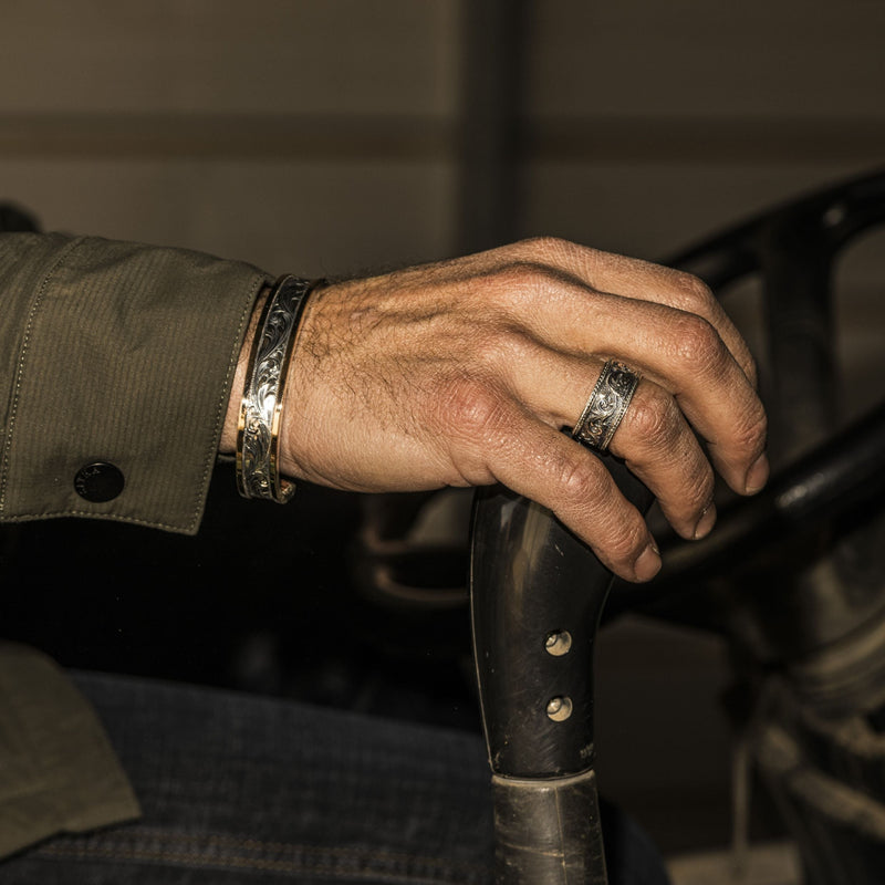 Vogt Silversmiths Cuffs NEW! The Man of Honor Men's Cuff
