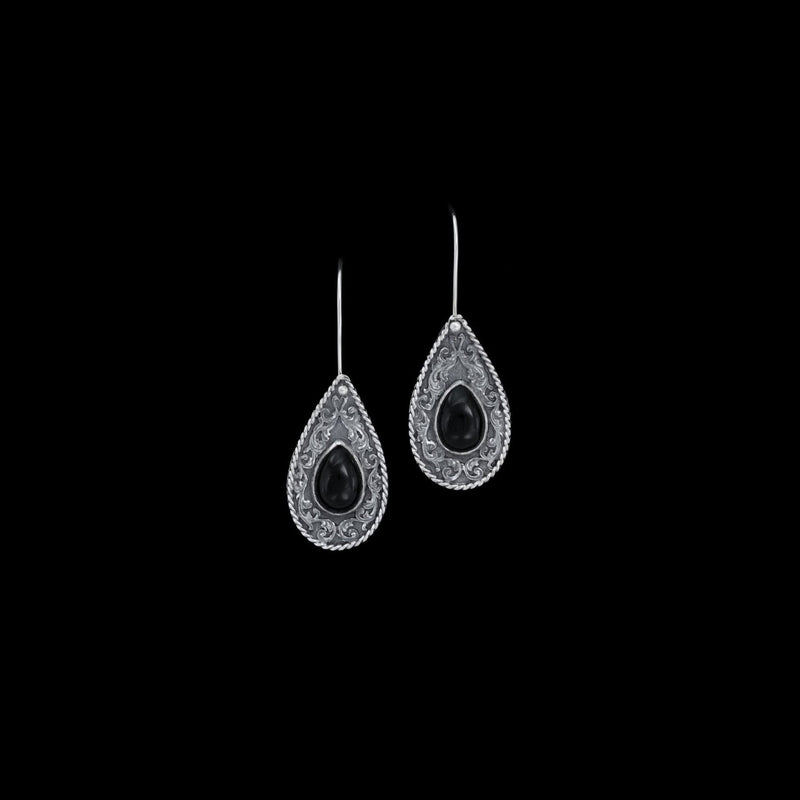 Vogt Silversmiths Earrings NEW! The Midnight Luna Earrings