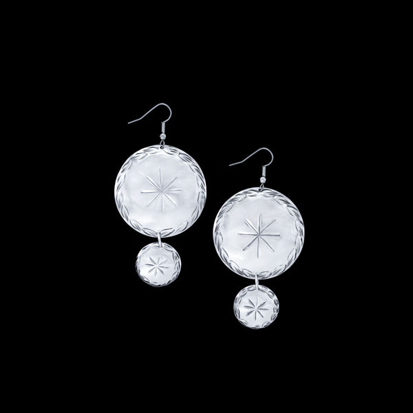 Vogt Silversmiths Earrings The Crystal Statement Earrings