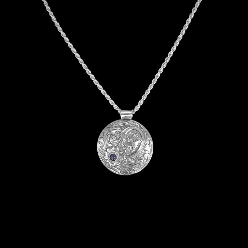 Vogt Silversmiths Last Chance Silver Limited Edition Silver Flower Pendant