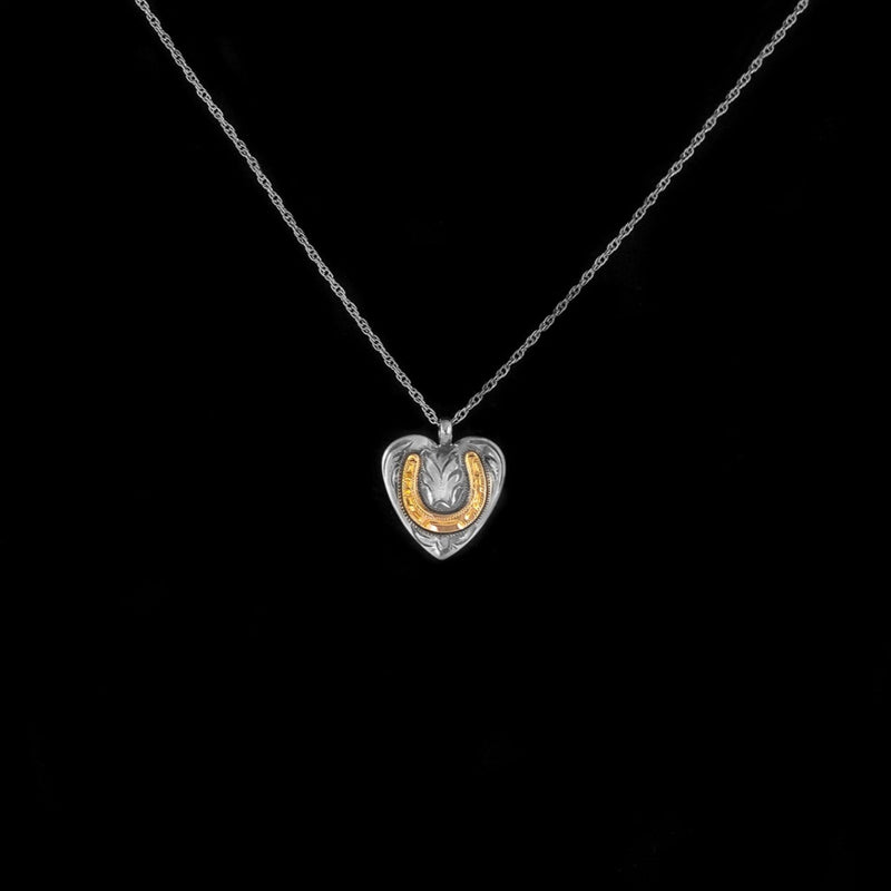 Vogt Silversmiths Pendants The Rodeo Sweetheart Pendant