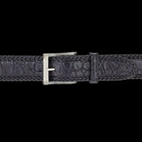 Vogt Silversmiths Magna Belts Genuine Laced Edge Gator