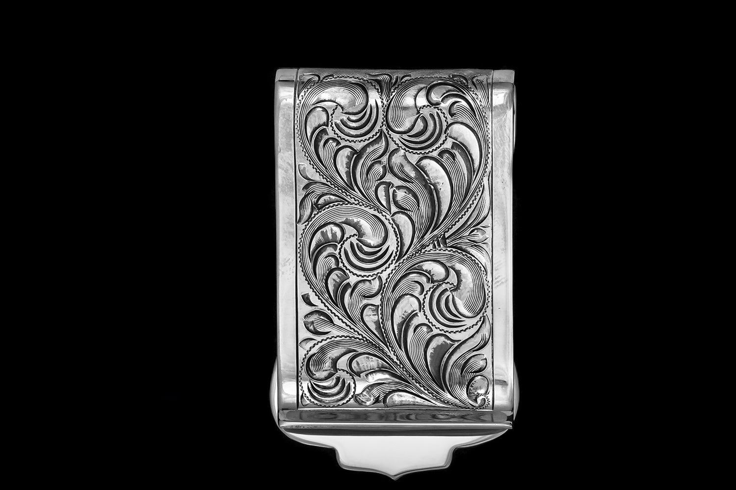 The Horseman Money Clip Vogt Silversmiths