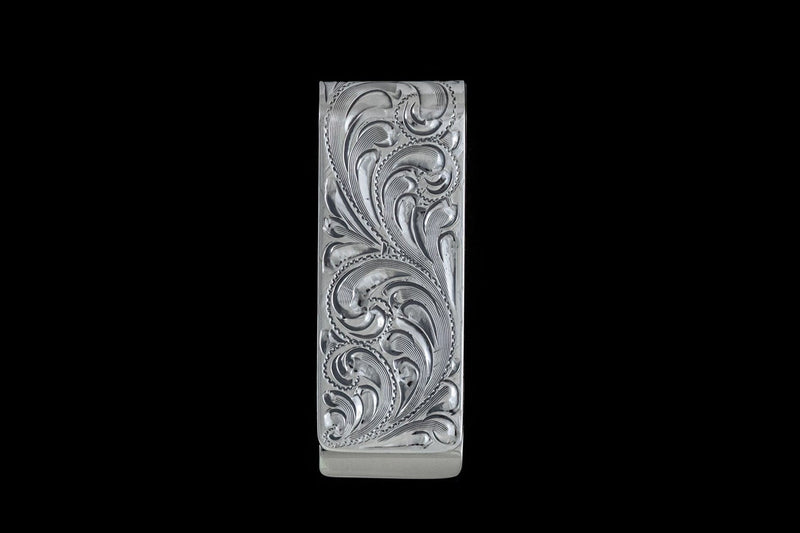 Vogt Silversmiths Money Clips The Silhouetted Longhorn Money Clip