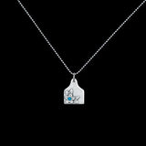 Vogt Silversmiths Pendants Redesigned The Turquoise Blossom Eartag Pendant