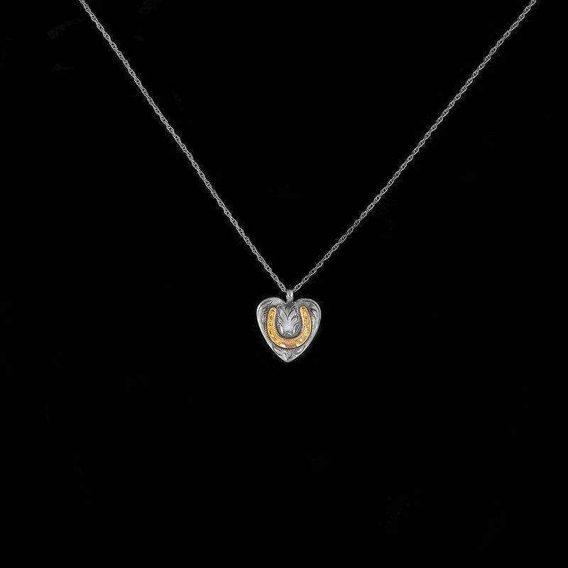 Vogt Silversmiths Pendants The Rodeo Sweetheart Pendant